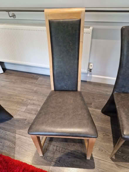 Photo of free 6 (or 7) grey dining chairs (Finchampstead RG40) #2