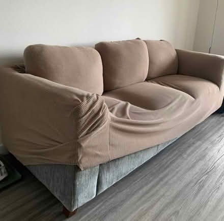 Photo of free Comfy Couch with Washable Cover (Forest Grove) #2