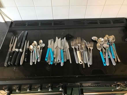 Photo of free Large mixed kitchen cutlery (CB1) #1