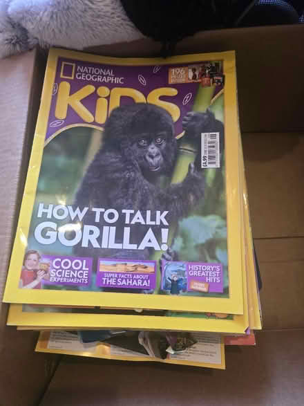 Photo of free National geographic kids magazines (Eastbourne) #1