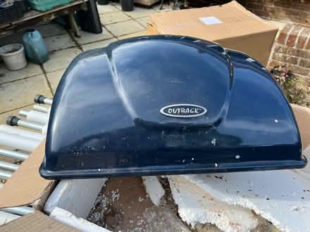 Photo of free Blue outback BBQ lid (CT6) #1