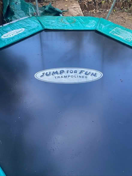 Photo of free 8ft trampoline (Oaklands nr Welwyn AL6) #1