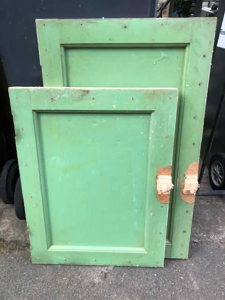 Photo of free Solid wooden cupboard doors (S33) #1