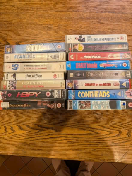Photo of free 15 VHS videos (Baulking SN7) #1