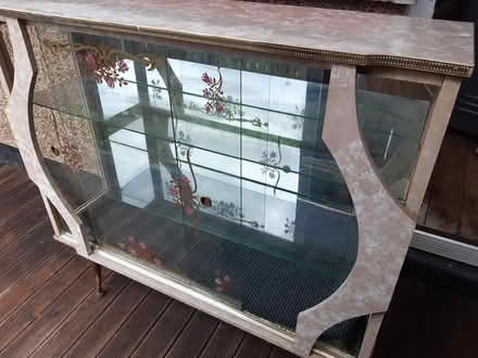 Photo of free Retro glass display cabinet 3-level (Edinburgh EH17) #3