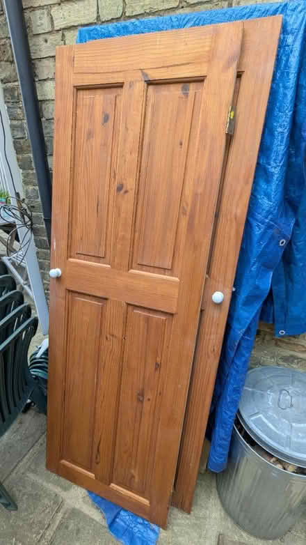 Photo of free Reclaimed Pine Doors x4 (KT13) #4