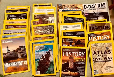 Photo of free Back issues of National Geographic magazine (Eaton Bray LU6) #1