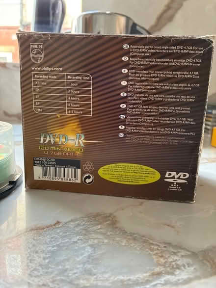Photo of free New unused recordable dvd discs (Harrogate HG2) #2