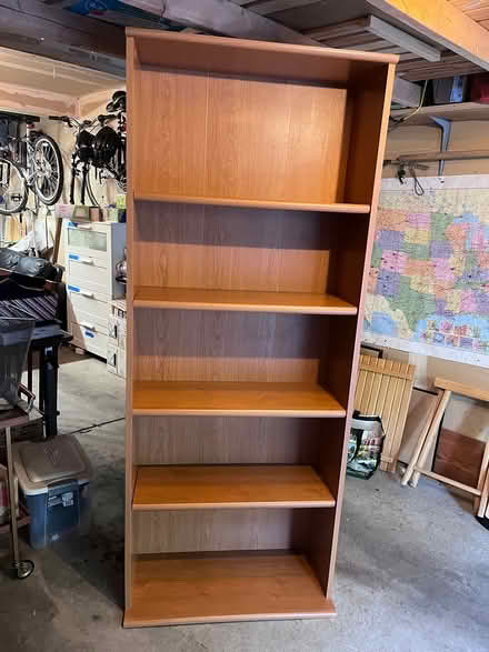 Photo of free Tall bookcase (Encinal Park, Sunnyvale) #2