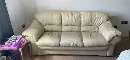 Photo of free 3 Seater Leather Sofa, Two Wardrobes and Double Mattress (Buckshaw Village PR7) #4