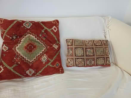 Photo of free Sofa and Cushions (Brimhay Gardens Dartington) #2