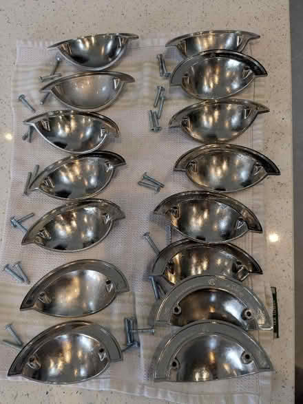 Photo of free Cabinet handles, cup style (Bare LA4) #1
