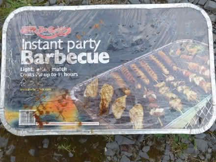 Photo of free Large 'Instant Party' portable barbecue (Arddleen SY22) #1