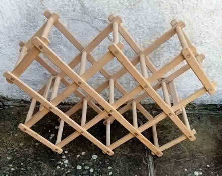 Photo of free Wooden wine rack (Seaside BN22) #2