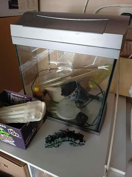 Photo of free Fish tank with bits (Swanwick DE55) #1