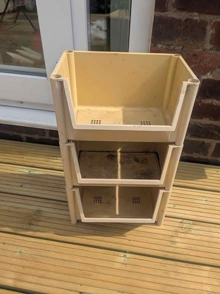 Photo of free Stackable storage containers (M32 stretford) #2