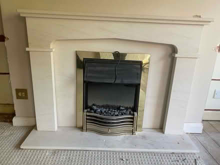 Photo of free Stone fire surround & fire (OX4 Iffley) #2