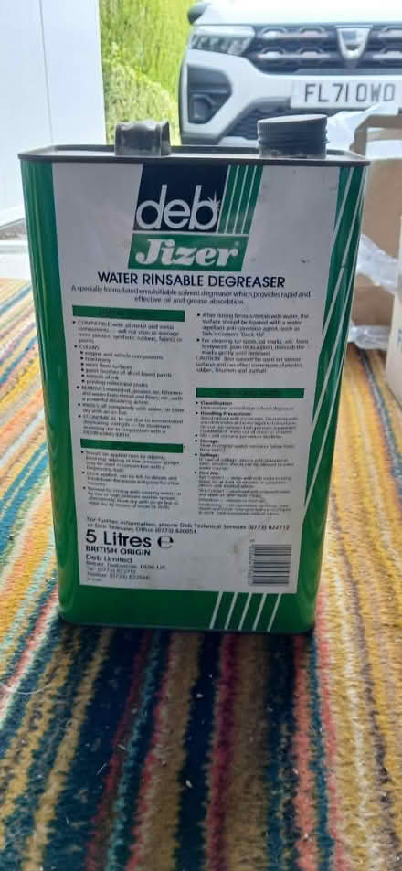 Photo of free Deb Jizer water rinsable degreaser (Allestree DE22 2) #2