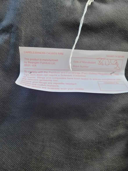 Photo of free SINGLE Headboard (Eden Park) #1