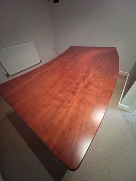 Photo of free Cherry veneer desk (Thimble GU21) #4