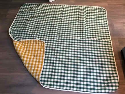 Photo of free Quilted reversible picnic blanket (Surbiton KT6) #1
