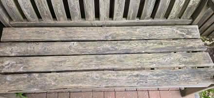Photo of free Large wooden bench (Scotches DE56) #4