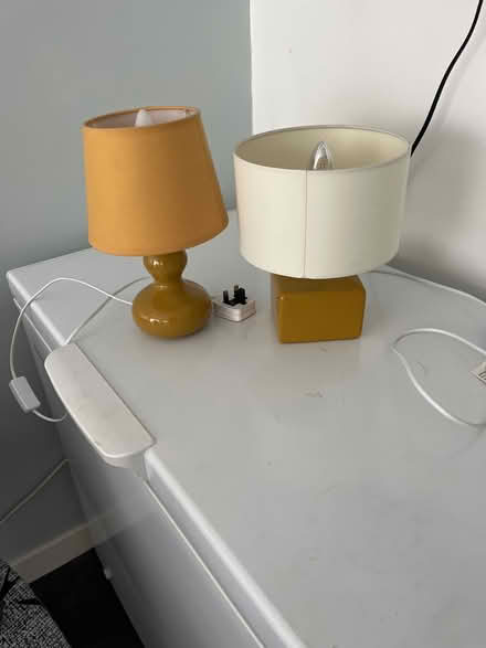 Photo of free Odd bedside lights (TN10 Tonbridge/Hildenborough) #1