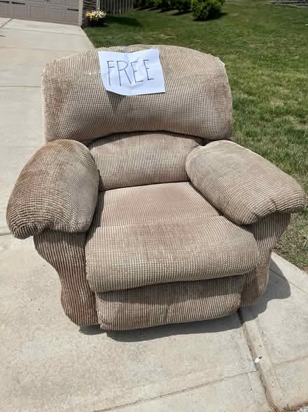 Photo of free Rocker / Recliner Chair (Curtis Pond) #1