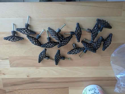 Photo of free 15 kitchen door cupboard handles (chesterfield S41) #1