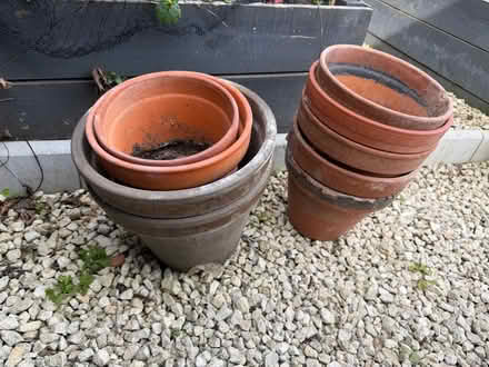Photo of free Various terracotta plant pots (Swarkestone DE73) #1