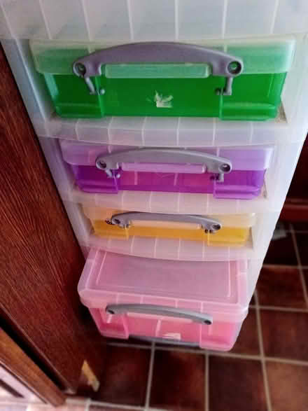 Photo of free Sturdy Plastic Storage Drawers (Clifton S60) #2
