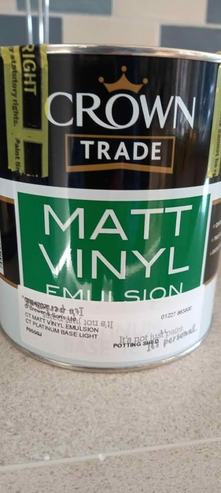 Photo of free Crown Paint Green (CT2) #2