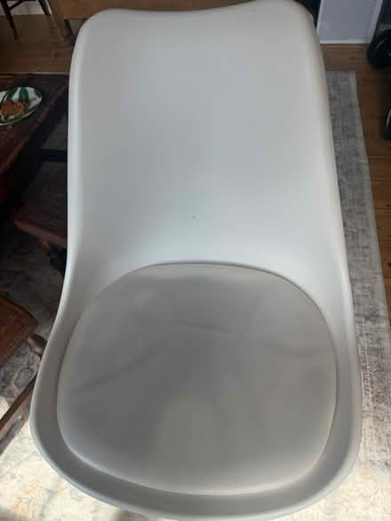 Photo of free 2 white dining chairs (EN5 New Barnet) #2