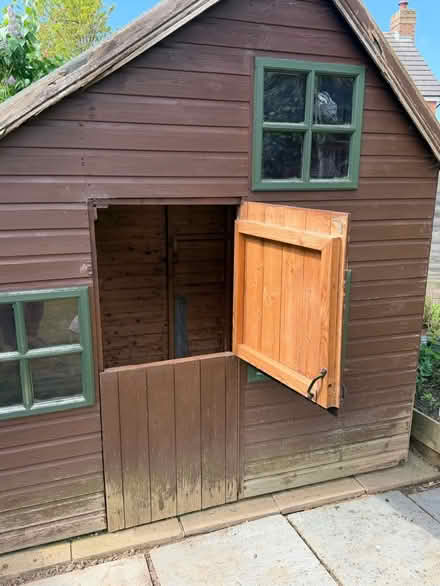Photo of free Wooden Wendy house / Rabbit Hutch (Amersham HP6) #2
