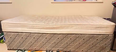 Photo of free Double Mattress and Base (Bradford BD2) #1