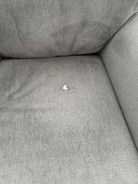 Photo of free Grey chair with ottoman (National Park Seminary) #3