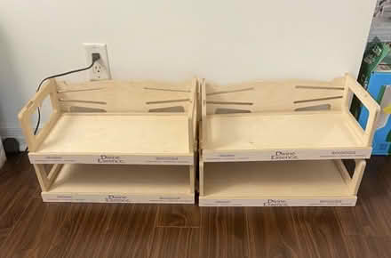 Photo of free Wooden shelf (Sherbourne and bloor) #2