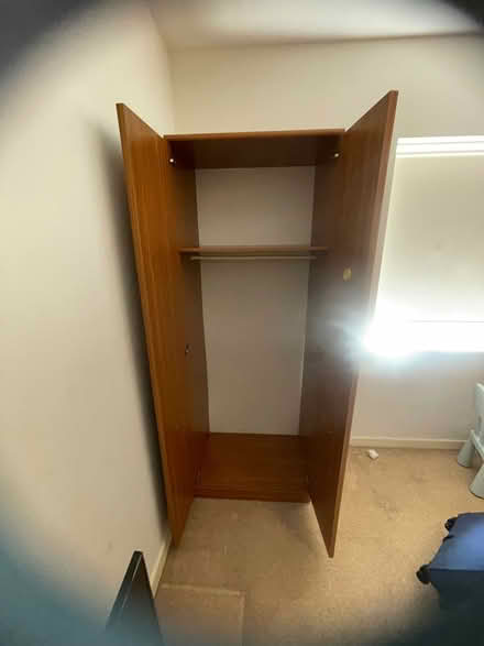 Photo of free 3 Seater Leather Sofa, Two Wardrobes and Double Mattress (Buckshaw Village PR7) #3