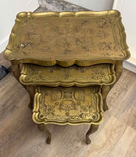 Photo of free Vintage Italian Nesting Tables (Belmont, MA) #2