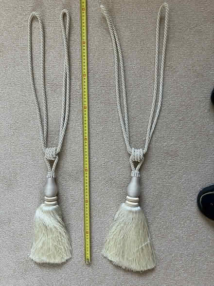 Photo of free Pair curtain tiebacks (Sheet GU31) #1