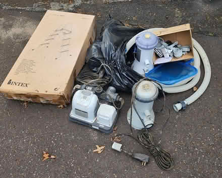 Photo of free Intex Pool Supplies (Hilltown Township) #1