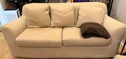 Photo of free Ikea Sofa, Sofabed and Ottoman (Mavis/Eglinton Ave. W) #1