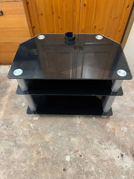 Photo of free Black TV Stand (Telford TF1) #1