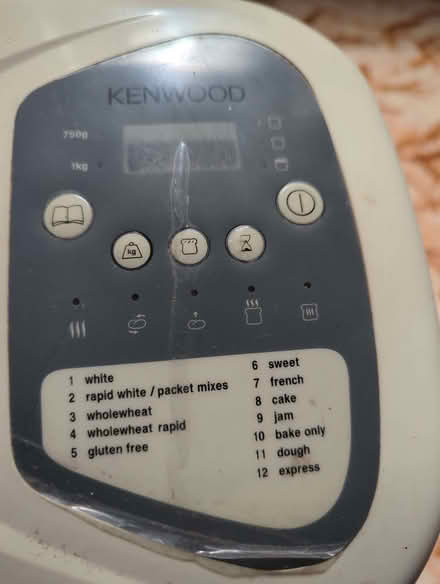 Photo of free Kenwood bread maker (Horbury WF4) #2