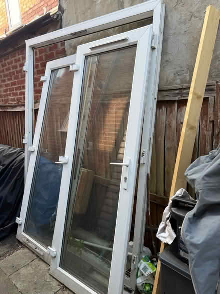 Photo of free Used French Doors with keys (Carshalton SM5) #1