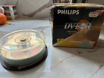 Photo of free New unused recordable dvd discs (Harrogate HG2) #1