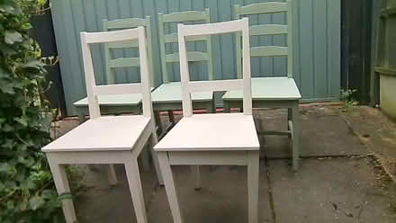 Photo of free Five Ikea style kitchen chairs (Stockton Heath WA4) #1