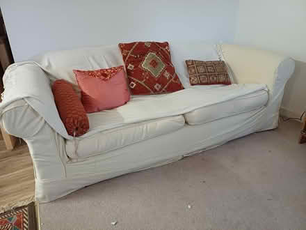 Photo of free Sofa and Cushions (Brimhay Gardens Dartington) #1