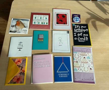 Photo of free Assorted greetings cards (Greenwich pensinsula) #1