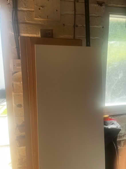 Photo of free 4 long wood shelves and wall fixing (Horsforth LS18) #1